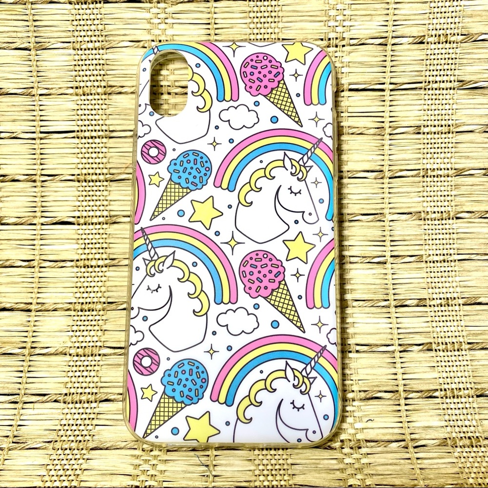 Unicorn, Rainbows & Ice Cream iPhone XR Case